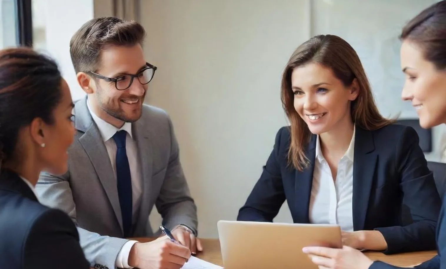 Business consulting session